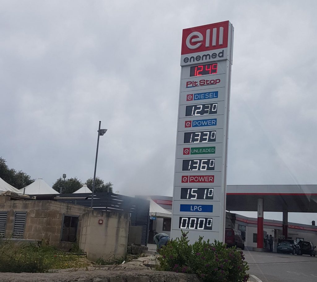 cena paliwa na malcie